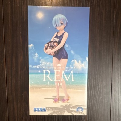 SEGA Rem Premium Figure Swimwear ver. Re:Zero Anime Manga 1028403 Boxed