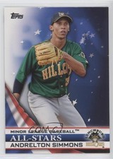 2012 Topps Pro Debut All-Stars Andrelton Simmons #AS-AS 3j2