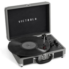 Victrola Journey Bluetooth Suitcase Record Player Turntable 3-Speed NWG