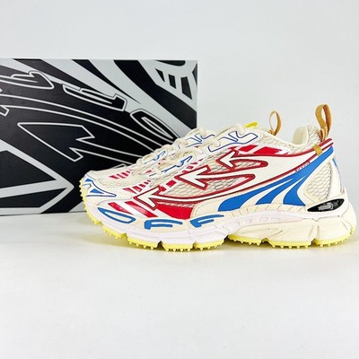 OFF-WHITE ODSY-1000 Iconic Arrow Multi in Red, Blue，WhiteOMIA295S26FAB0066927