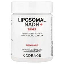 Sport, Liposomal NADH+, 60 Vegetable Capsules