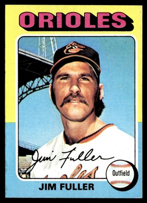 #ad #ad 1975 Topps Mini Jim Fuller Baltimore Orioles #594 $0.99