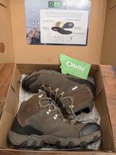 Oboz Mens Bridger Mid B-DRY Waterproof Boots Size 11.5 Worn Once In Original Box