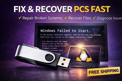 JML USB | Bootable Linux USB 5-in-1 PC Repair Recovery Tool Fix Windows Fast