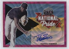 2021 Leaf Metal Draft National Pride Pink Wave 7/10 Tahnaj Thomas Auto 1ot1