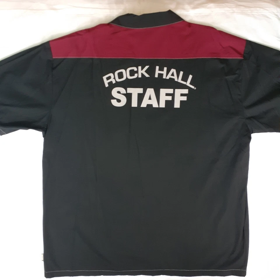 Camisa BC Ethic Speed Shop Para Hombres 3XL Rock Hall Staff Bowling Abotonada De Colección EE. UU. Foto 3 de 4