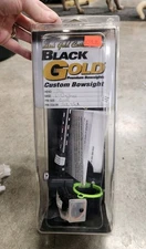 Black Gold, custom 5 pin fixed pro sight with 6" wingtruss, .019 pins, RH