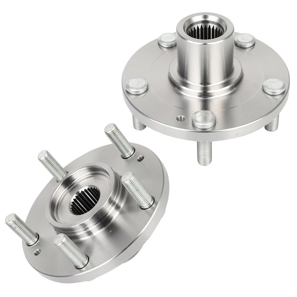 Par de rolamentos de cubo de roda dianteira para Hyundai Sonata Tucson Kia Optima Rondo Sportage - Imagem 2 de 4