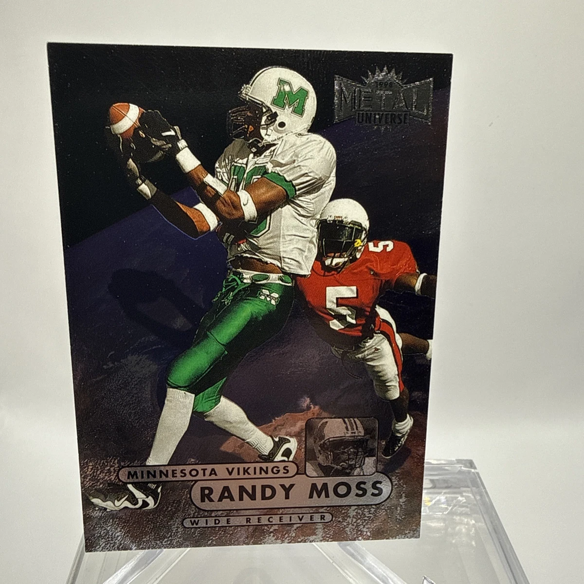 Fleer Randy Moss Rookie Football Sports Trading Cards