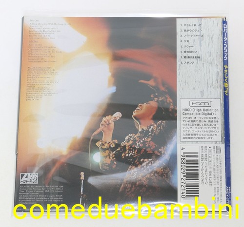 Roberta Flack / Killing Me Softly JAPAN Mini LP CD w/OBI AMCY-2721 - Picture 2 of 2