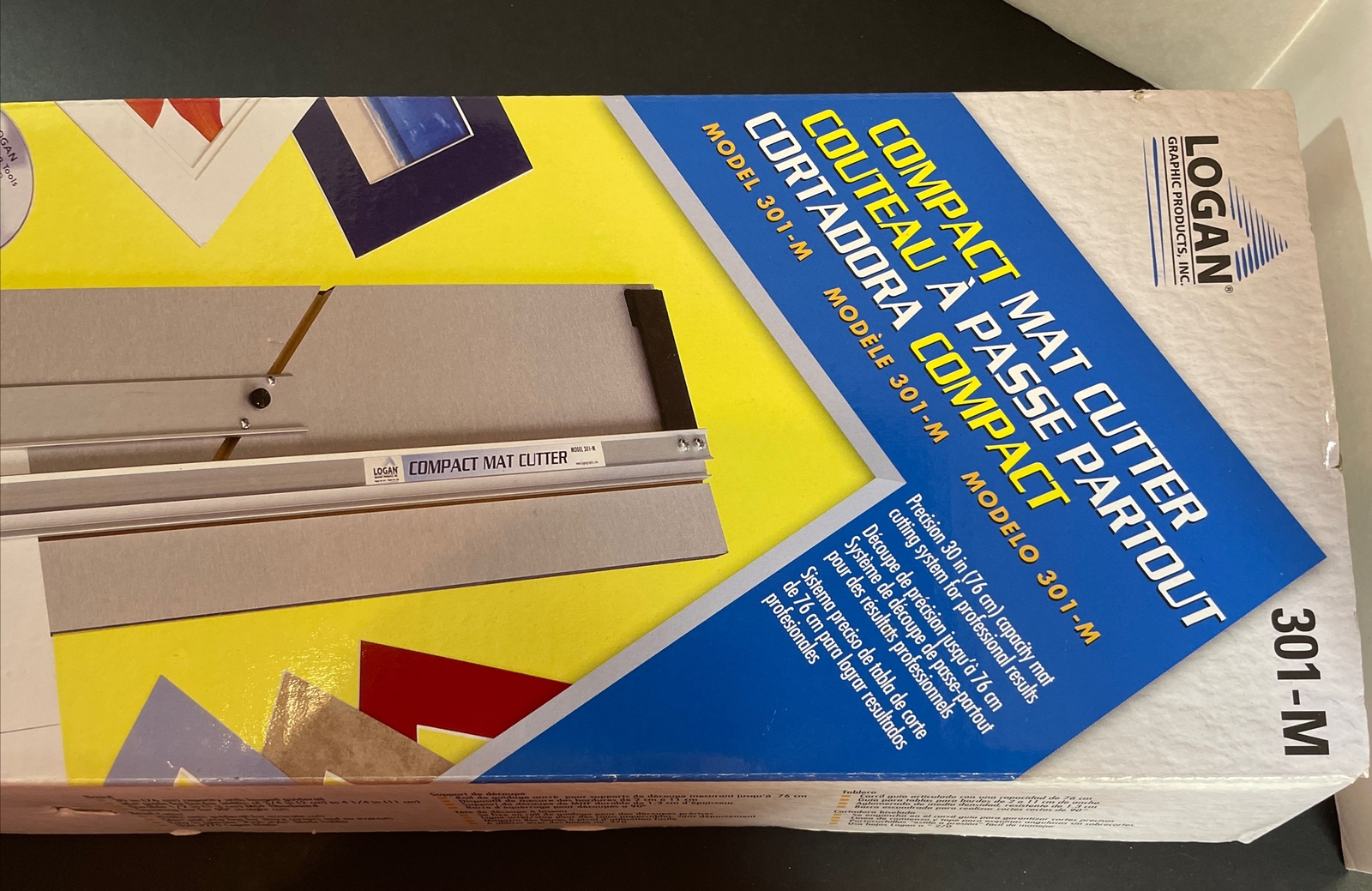 NEW Logan Compact Mat Cutter Model 301M Bevel Cutting System 32" Precision eBay