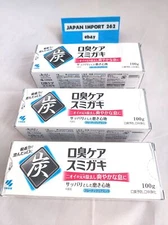 Sumigaki Charcoal Formula Cleaning Agent Toothpaste From Japan 100g x 3 Pieces