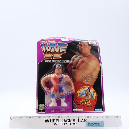 Scott Steiner Suplex WWF Wrestling 1993 Hasbro Act...