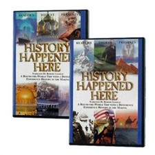 History Happened Here - Volumes 1  2 VHS  VHS Tape 