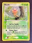 Weedle 86/112 2004 EX FireRed & LeafGreen Pokemon Card TCG Reverse Holo - Nm/Vlp