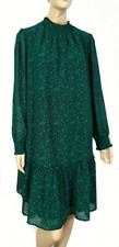 Nwt J Crew Sheer Green Ruffle Moc T Loose Shift Prairie Dress XL