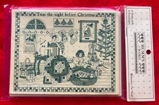 Mumm's the Word Debbie Mumm Twas Night Before Christmas Blank Note Card Set of 6