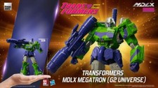 Threezero TRANSFORMERS MDLX Megatron G2 Green Collectible Action Figure in USA