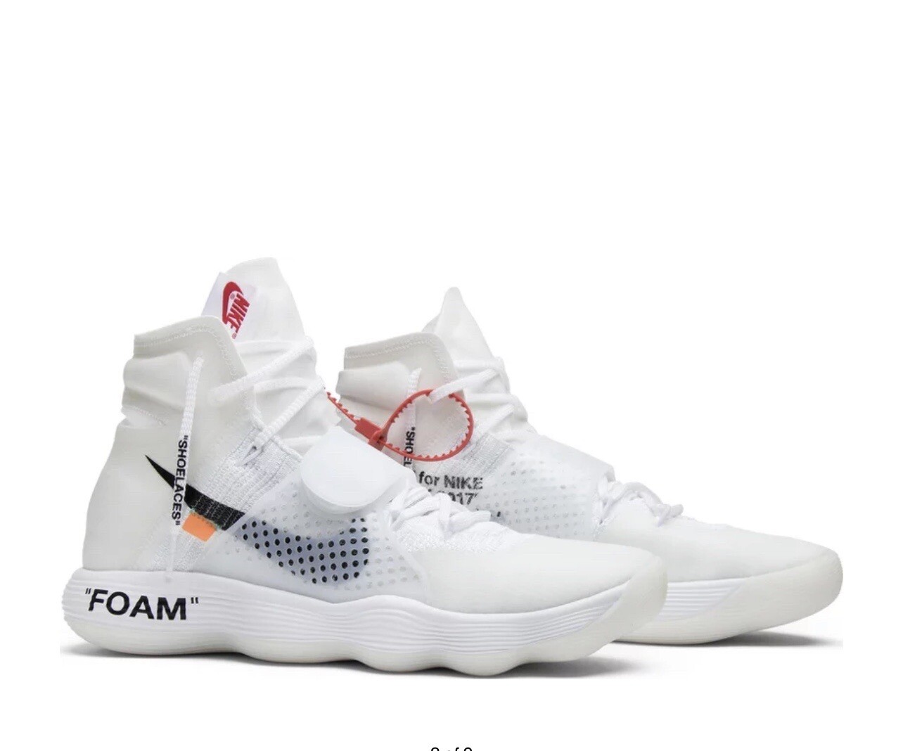Size 9.5 - Nike Hyperdunk 2017 Flyknit x OFF-WHITE The Ten 884776634795 |  eBay