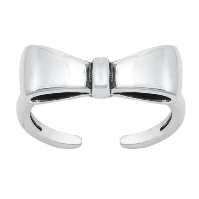 5mm Bow Band 925 Sterling Silver Toe Ring Thin Adjustable Toe Ring | eBay