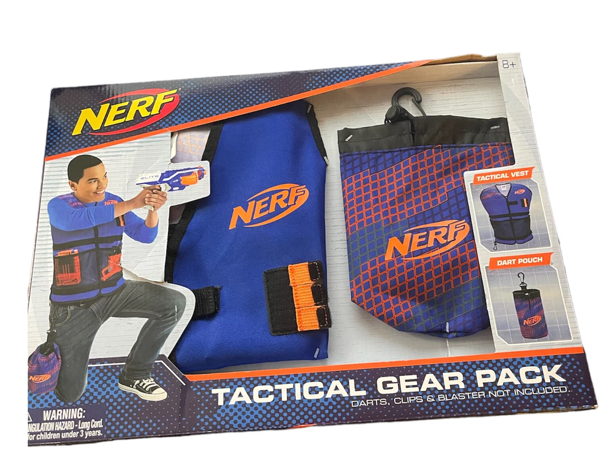 Nerf Tactical Gear Pack Tactical Jacket Vest Storage Dart Pouch Toy For Kids