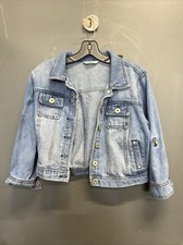 Girls Highway Jeans Denim Jean Jacket Size Large