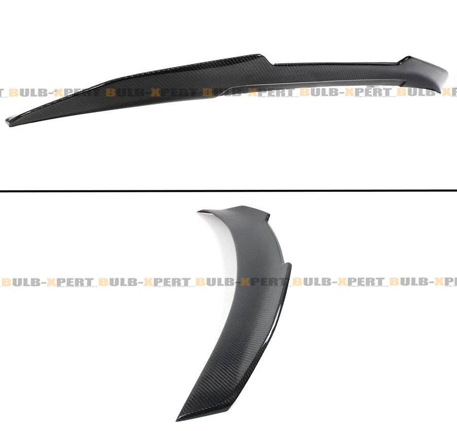 ALERÓN DE MALETERO DE FIBRA DE CARBONO REAL HIGHKICK ESTILO PSM PARA SEDÁN AUDI S4 10-16 Foto 4 de 4
