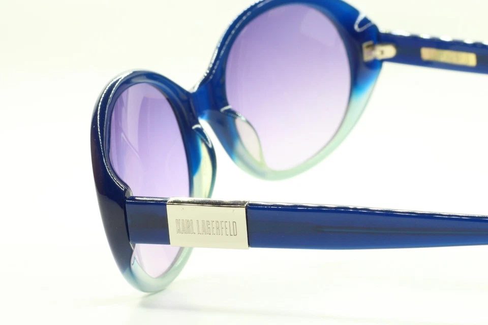 Gafas de sol Karl Lagerfeld KL602S 055 azul degradado acetato 57-20-135 mm Foto 4 de 4