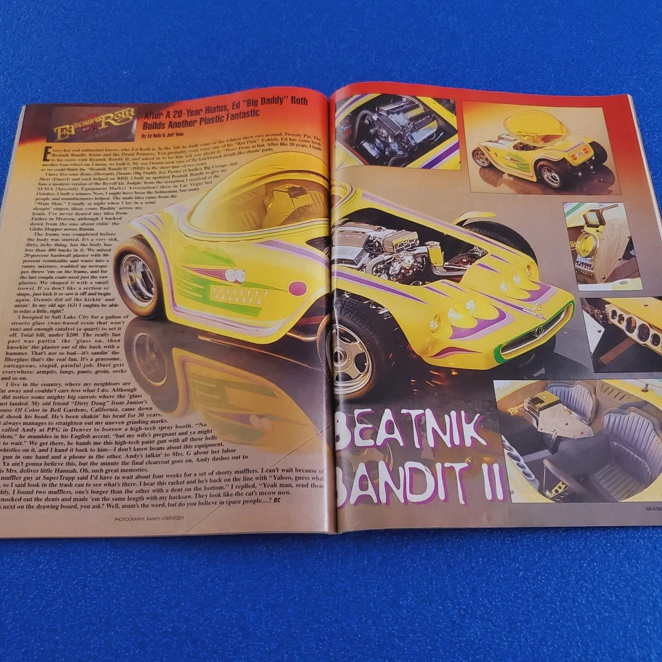 ROD & CUSTOM SPECIAL: HOW TO TECH ROD TESTING THE B&M/BRIZIO SEDAN MARCH 1996 - Image 2 of 4