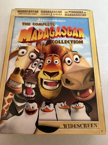 DVD THE COMPLETE MADAGASCAR COLLECTION 3 Movie Set