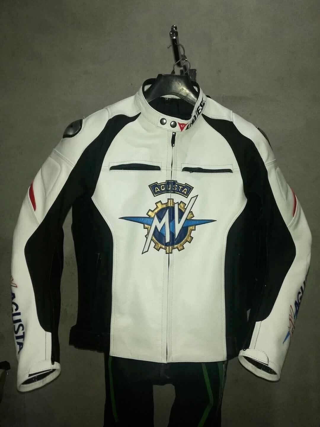 MV Agusta Motorbike/Motorcycle Leather Jacket Racing Biker Leather Jac
Opens in a new window or tab