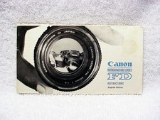 Canon Interchangeable Lenses FD Instruction Booklet 6.50