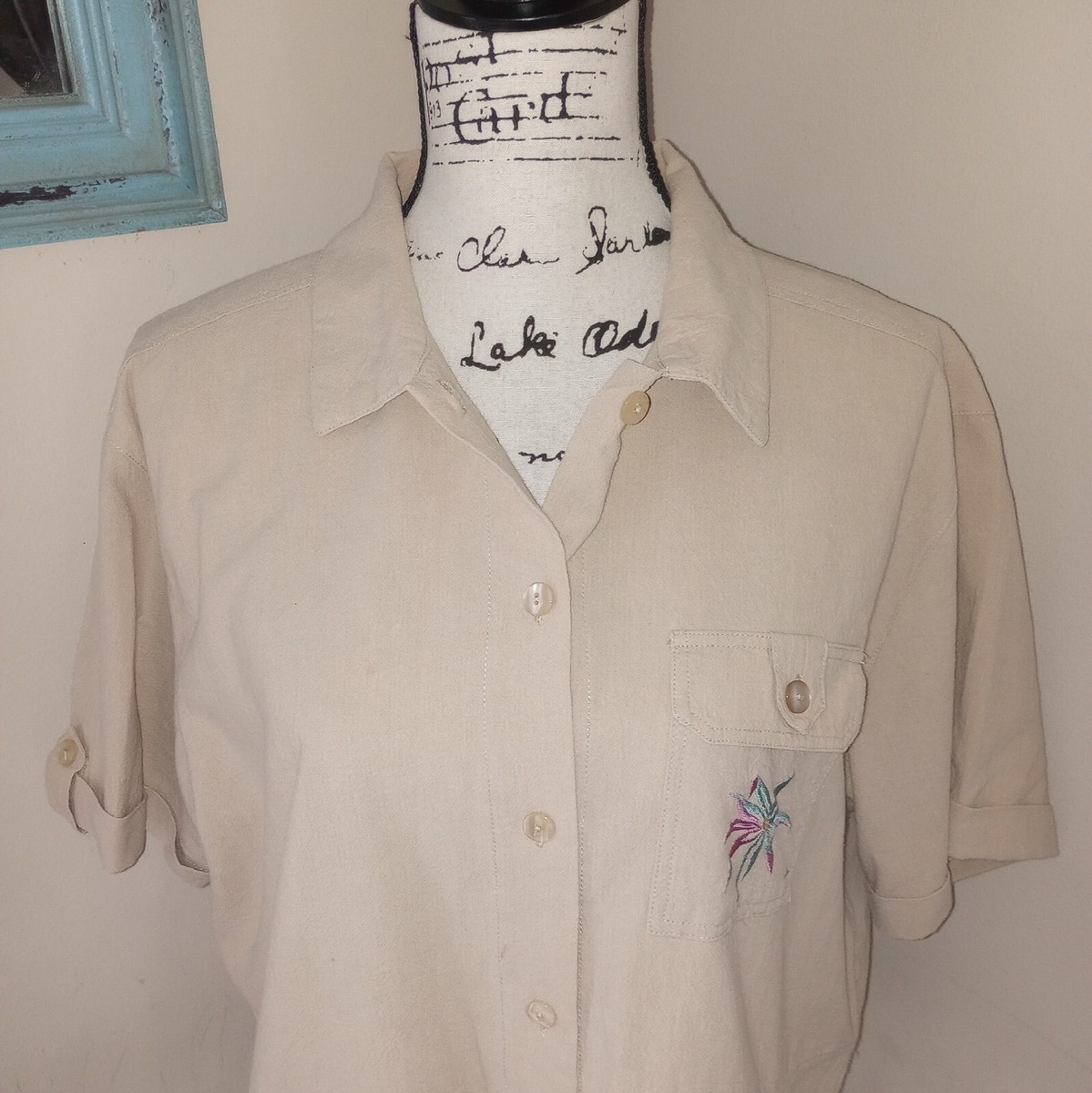zebra button down