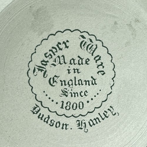 Vintage Dudson Hanley Jasper Ware Sage Green Cupid Pin Bowl Made in England 1945 - Picture 9 of 9