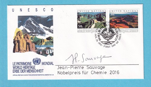 Jean - Pierre Sauvage ... Nobelpreis für Chemie 2016
