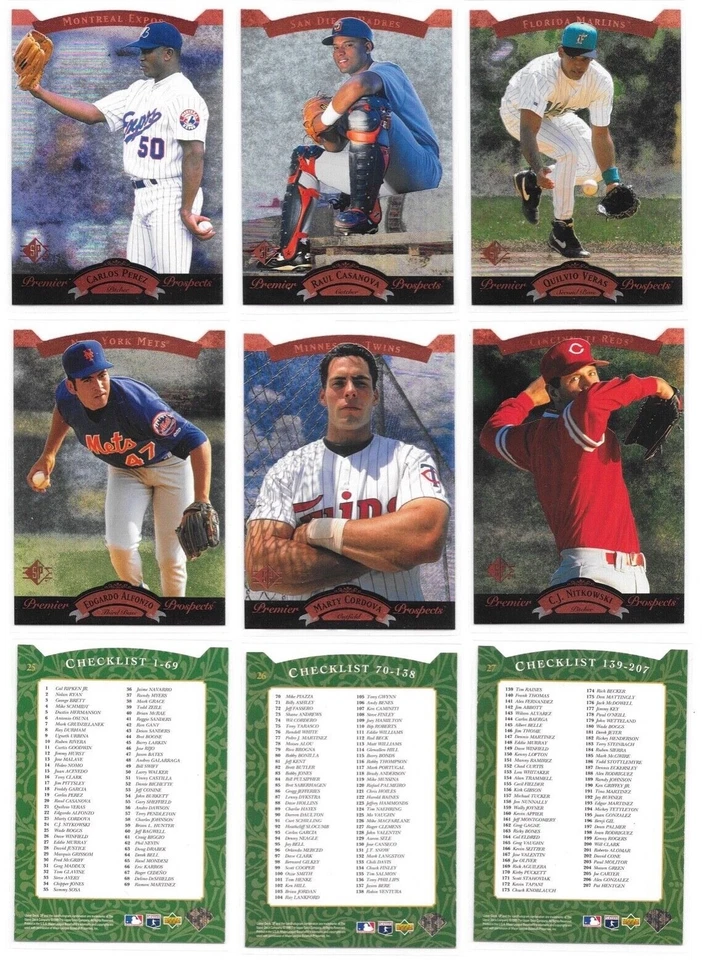 1995 Upper Deck SP Baseball Trading Cards  / You Choose # 1-207 / mb30 - Image 3 of 4