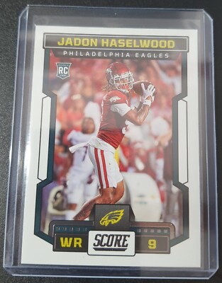 Jadon Haselwood - Score Football 2023 - Philadelphia Eagles - RC