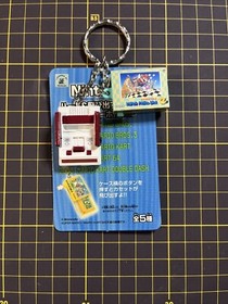 Banpresto Nintendo Console Super Mario Bros 3 Cassette Keychain Family Computer