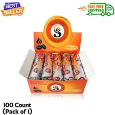 Pack of 100 Quick Light Charcoal Tablets for Incense 33 mm Resin Burner Rolls ..