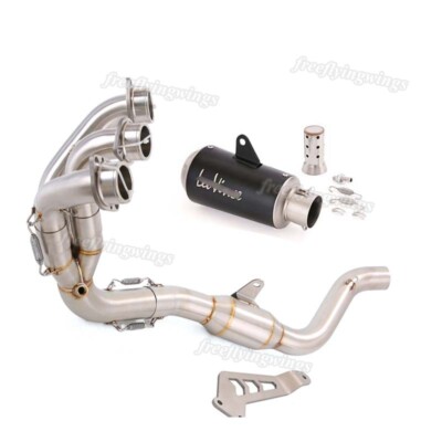 For Yamaha MT-09 2020-2023 Full System Exhaust Muffler Header Link Pipe 51mm Tip