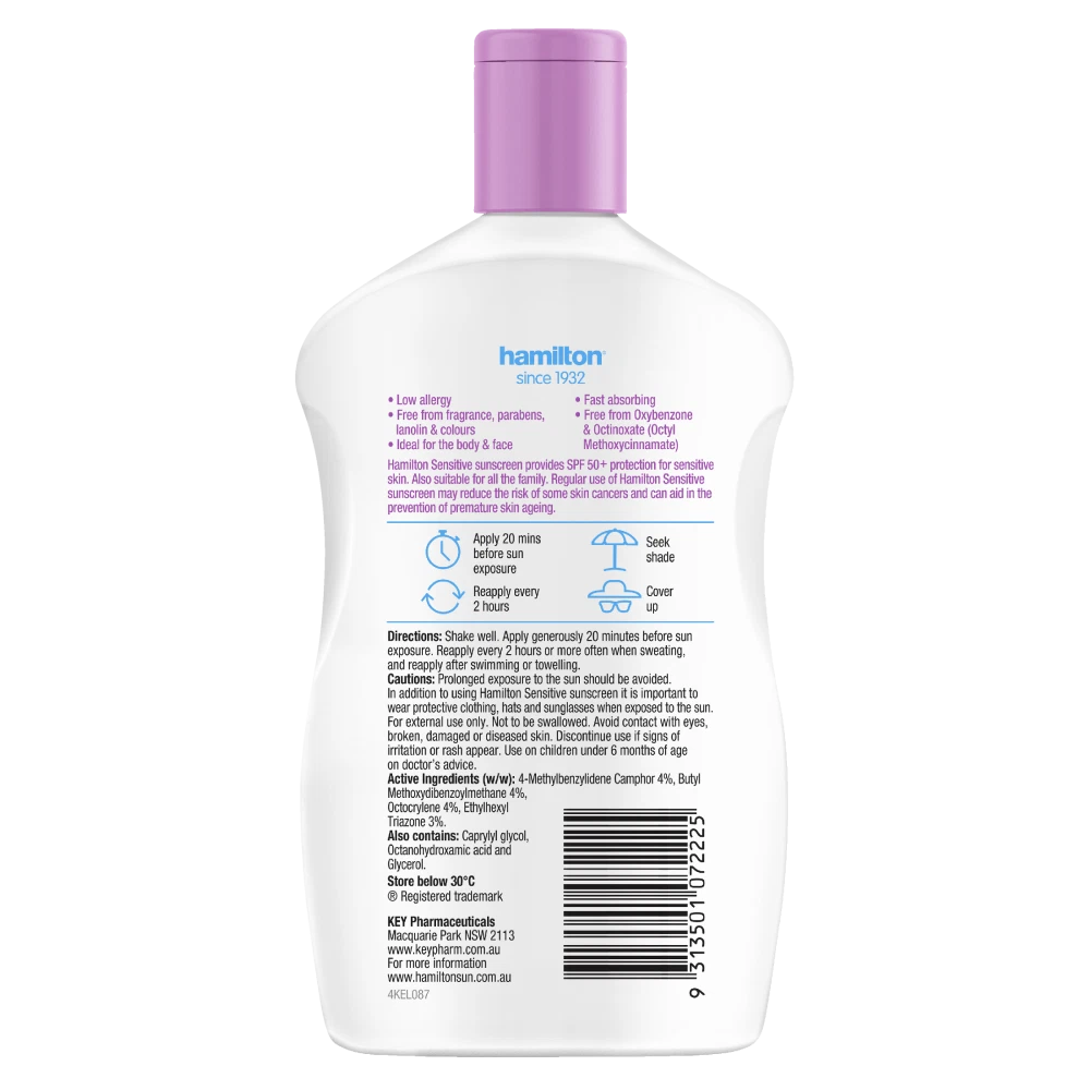 Hamilton hotsell baby sunscreen