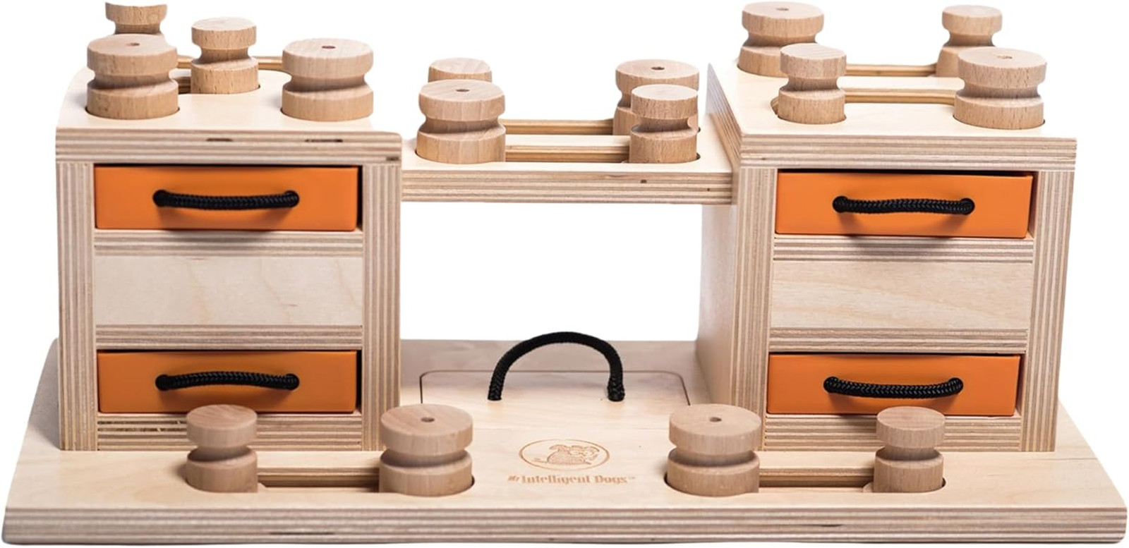 Giocattolo Intelligente per Cani, Legno, M
