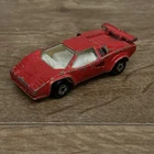 Matchbox 1985 red Lamborghini Countach LP500S vintage toy car, Rare!