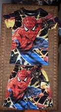 NEW Boys SPIDERMAN T-shirt  Shorts Summer Outfit Set v6 - size 6