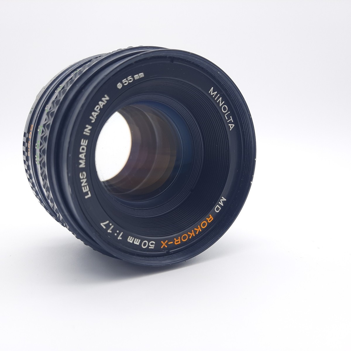 Vintage Minolta MD Rokkor-X 50mm F1.7 Manual Focus Lens with Vintage Minolta MD Rokkor-X 50mm F1.7 Manual Focus Lens with