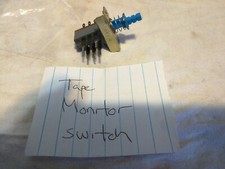 Vintage Sansui A-40 parting-out tape monitor switch
