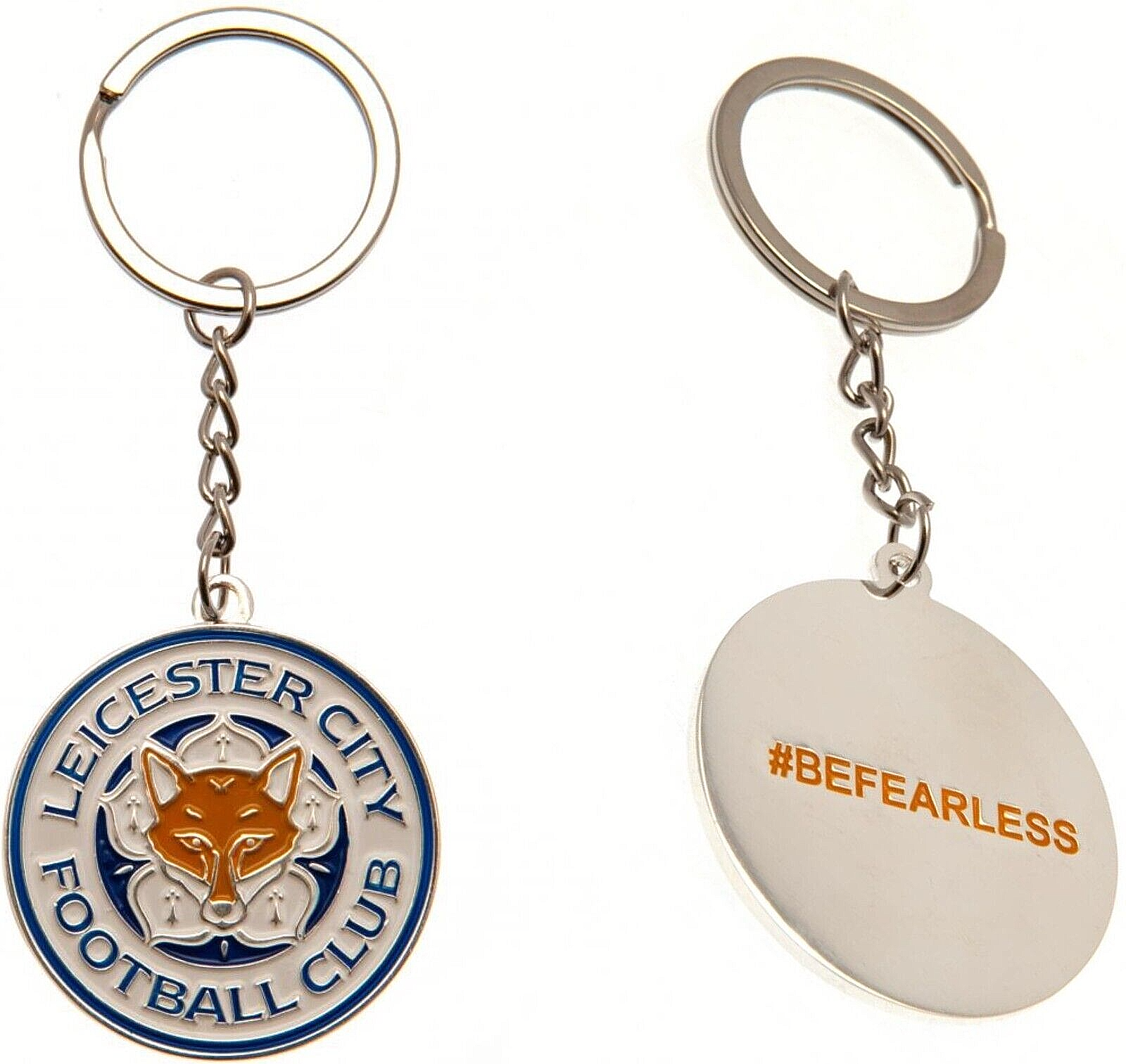 Leicester City FC Club Crest Auto Portachiavi Lcfc Regalo # Befearless