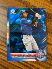 2022 Bowman Draft Sapphire ALEXIS HERNANDEZ #BDC-173 Base Refractor Prospect