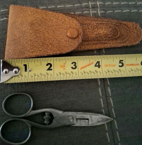 Two Old Pairs Of Scissors~Germany ~Rare w/Case= Robert Klass+ H.Boker & Co. - Picture 11 of 13