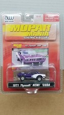 Auto World Mopar Mania 71 Plymouth Hemi Cuda Slot Car Carded Version NIP L4